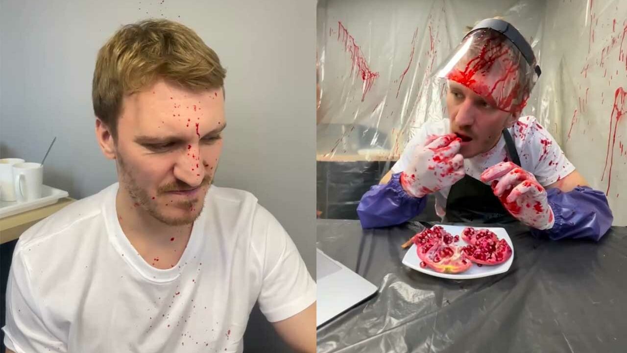 Von Dexter Morgan lernen, wie man einen Granatapfel isst