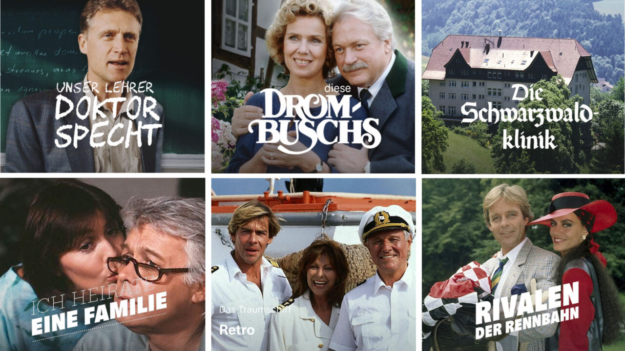 Schwarzwaldklinik, Doktor Specht, Drombuschs & Co.: ZDF füllt Mediathek mit Retro-Serien