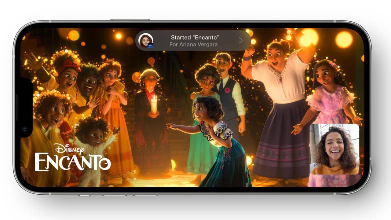 Disney+: Bei SharePlay können sich iPhone- und iPad-Nutzer beim Streaming sehen