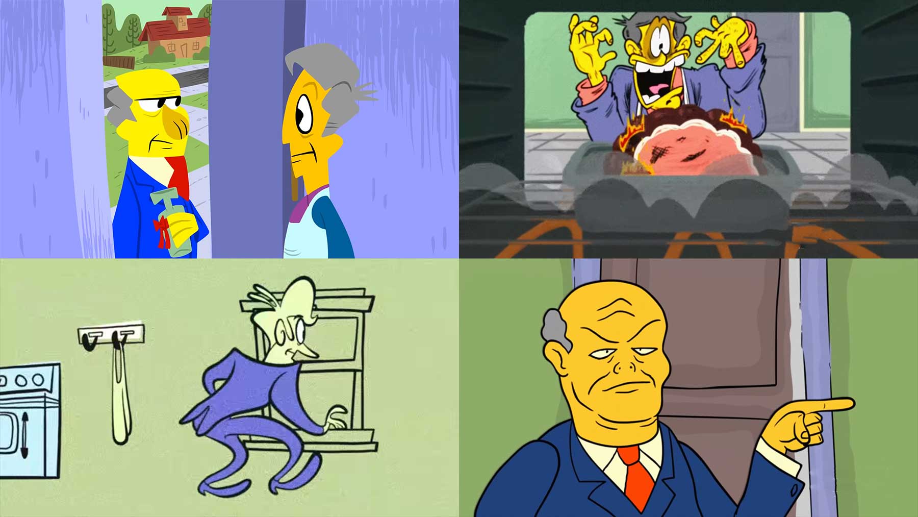 Simpsons „steamed Hams“ Szene In Unterschiedlichen Animations Stilen Jede Einstellung Anders 