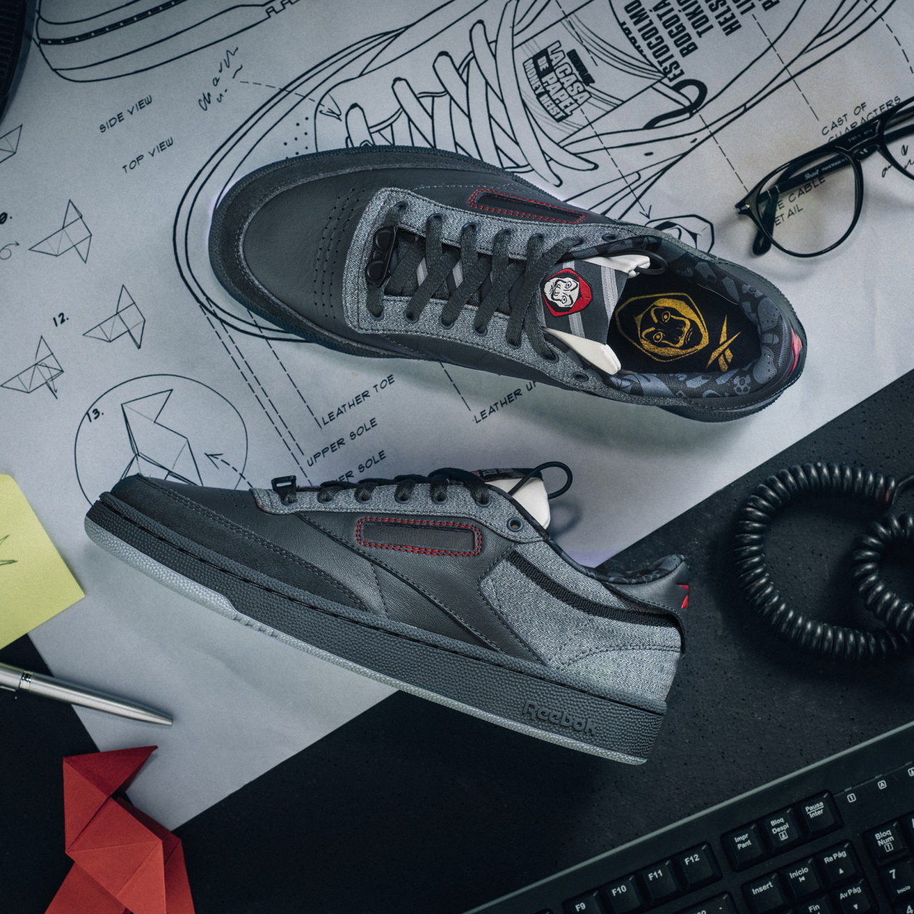 Haus-des-Geldes-Reebok-Club-C-Shoes