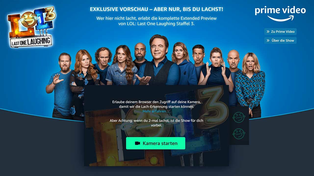 LOL: Last One Laughing – Vorchau-Video spielt nur, bis man lacht