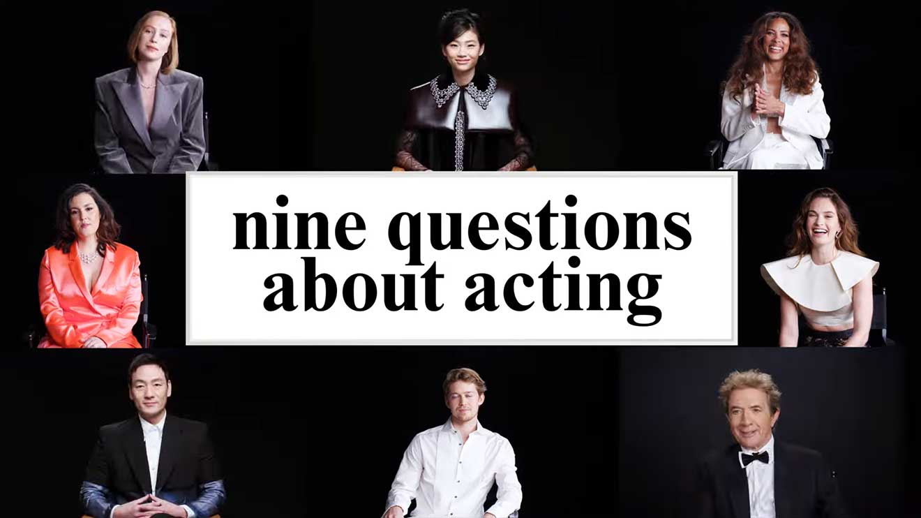 21 TV-Stars beantworten 9 Fragen zur Schauspielerei