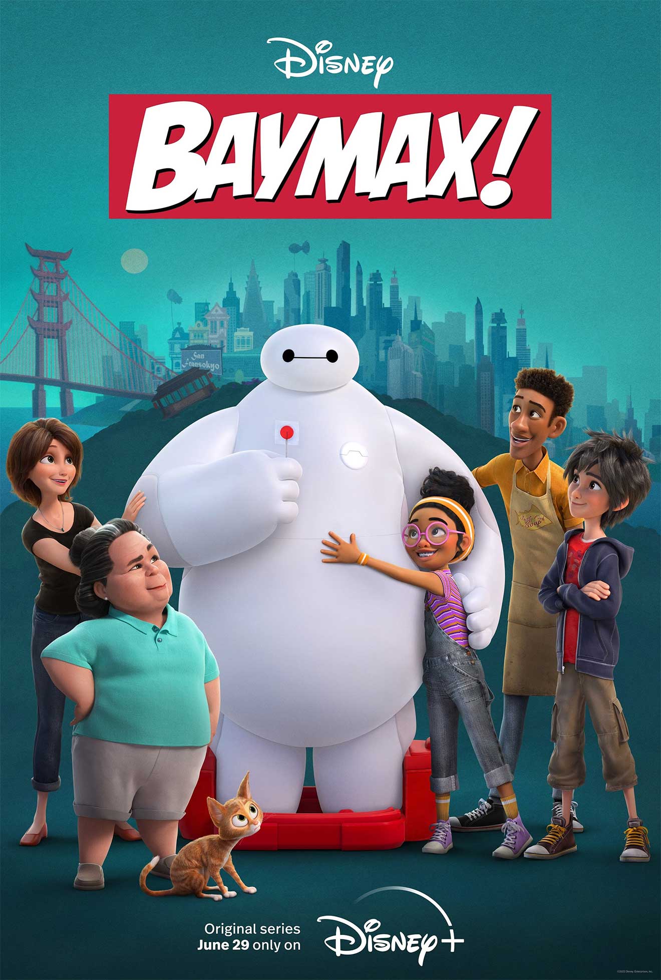 Baymax-disneyplus-serie-poster-plakat