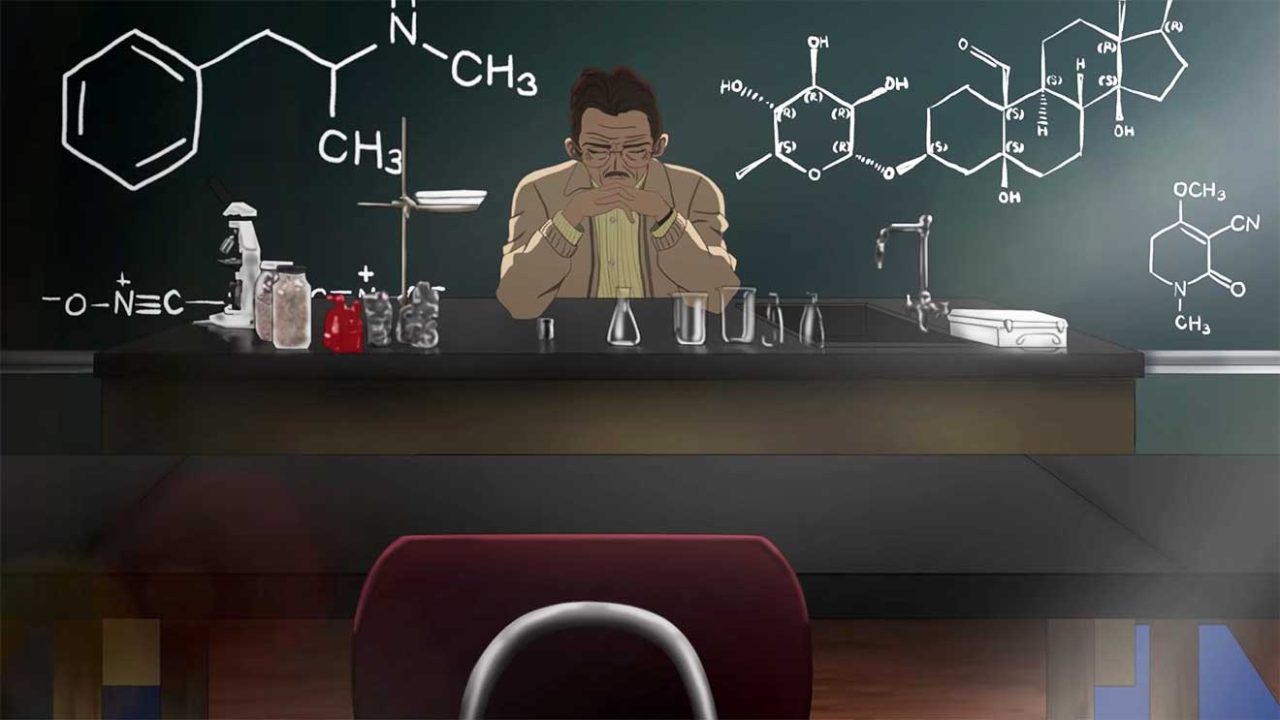 „Breaking Bad“-Intro im Stile eines Animé-Openings