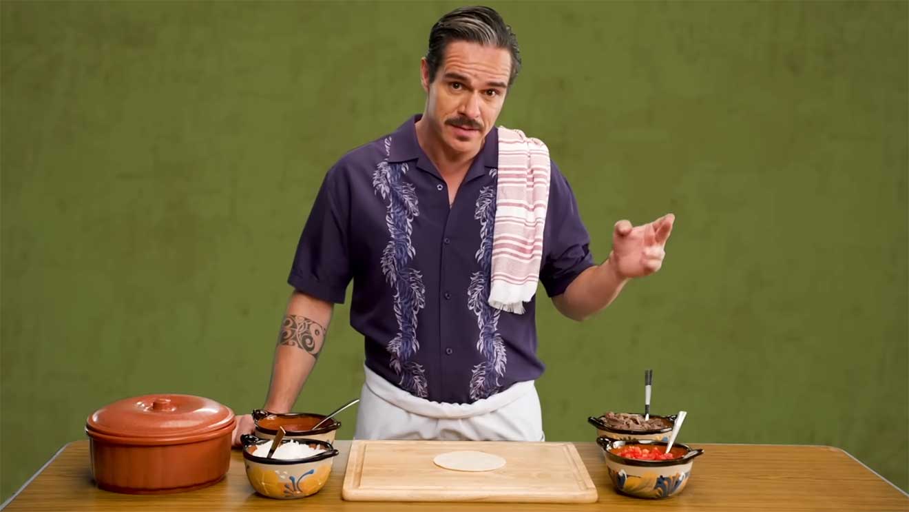 Taco-Zubereitung mit Lalo Salamanca & Krawattebinden mit Saul Goodman