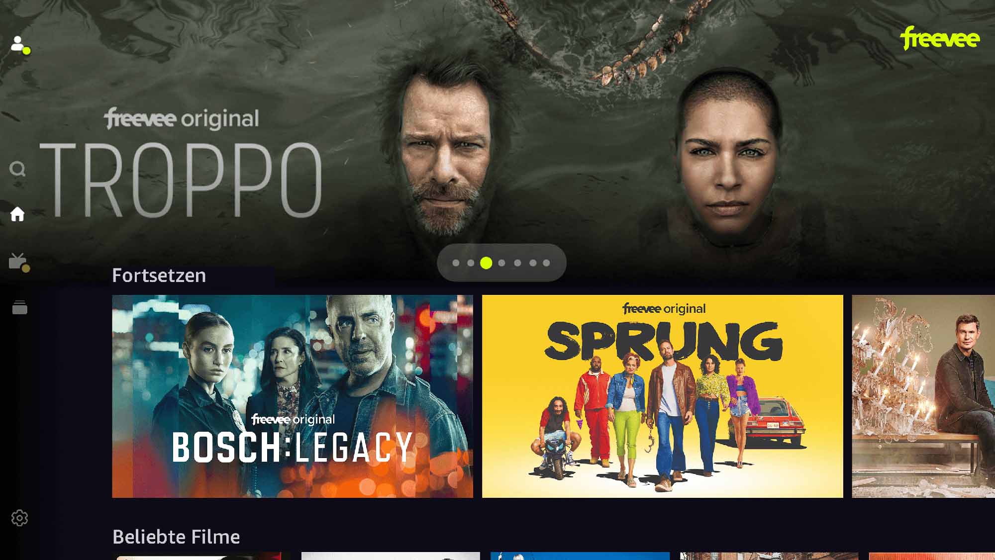 freevee: Kostenloser Amazon-Streamingdienst ab sofort auch als App auf Smart-TV