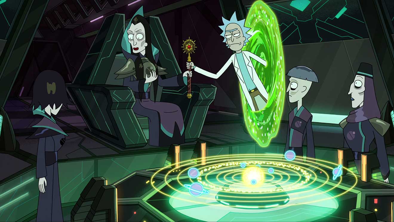 Crítica de Rick y Morty 6x09: Un Rick y la Morty del rey Morturo - Guerra  en el Sistema Solar