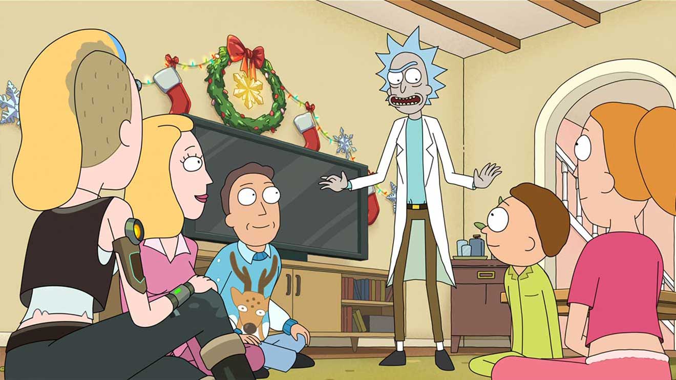 Review: Rick and Morty S06E10 – „Ricktional Mortpoon’s Rickmas Mortcation“ (Staffelfinale)