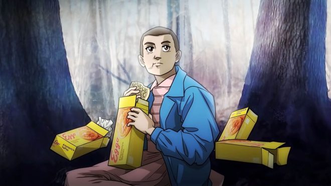 stranger things animationsserie