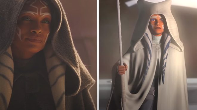 Star Wars: Szene-für-Szene-Vergleich zwischen „Ahsoka“ und „Rebels“-Finale