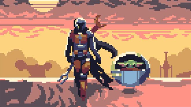 Pixel-Art-Charaktere von Pinar Gökoglu