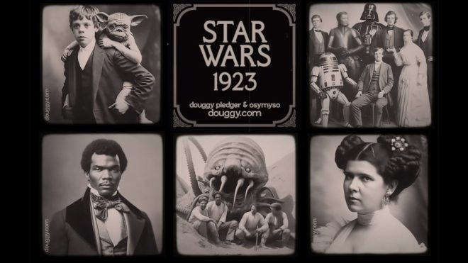 Star Wars als Stummfilm von 1923