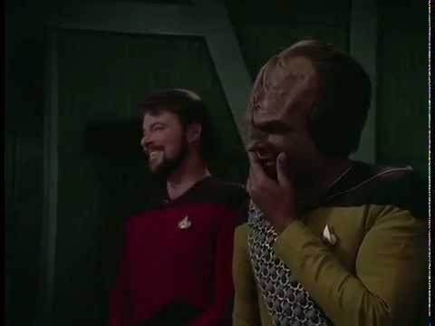 Lieutenant Worf flucht wie ein Rohrspatz