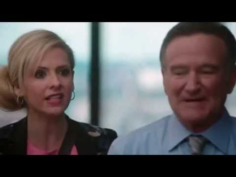 Robin Williams & Sarah Michelle Gellar in The Crazy Ones