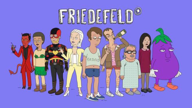 „Friedefeld“: Alle Infos zur ersten deutschen Animated Sitcom in der ARD Mediathek