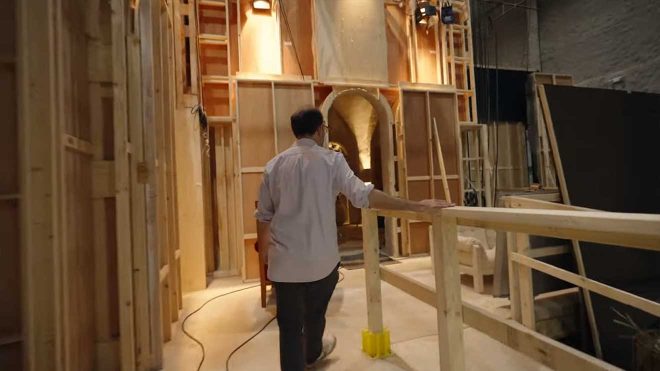 Making of „A Murder at the End of the World“: Set-Design
