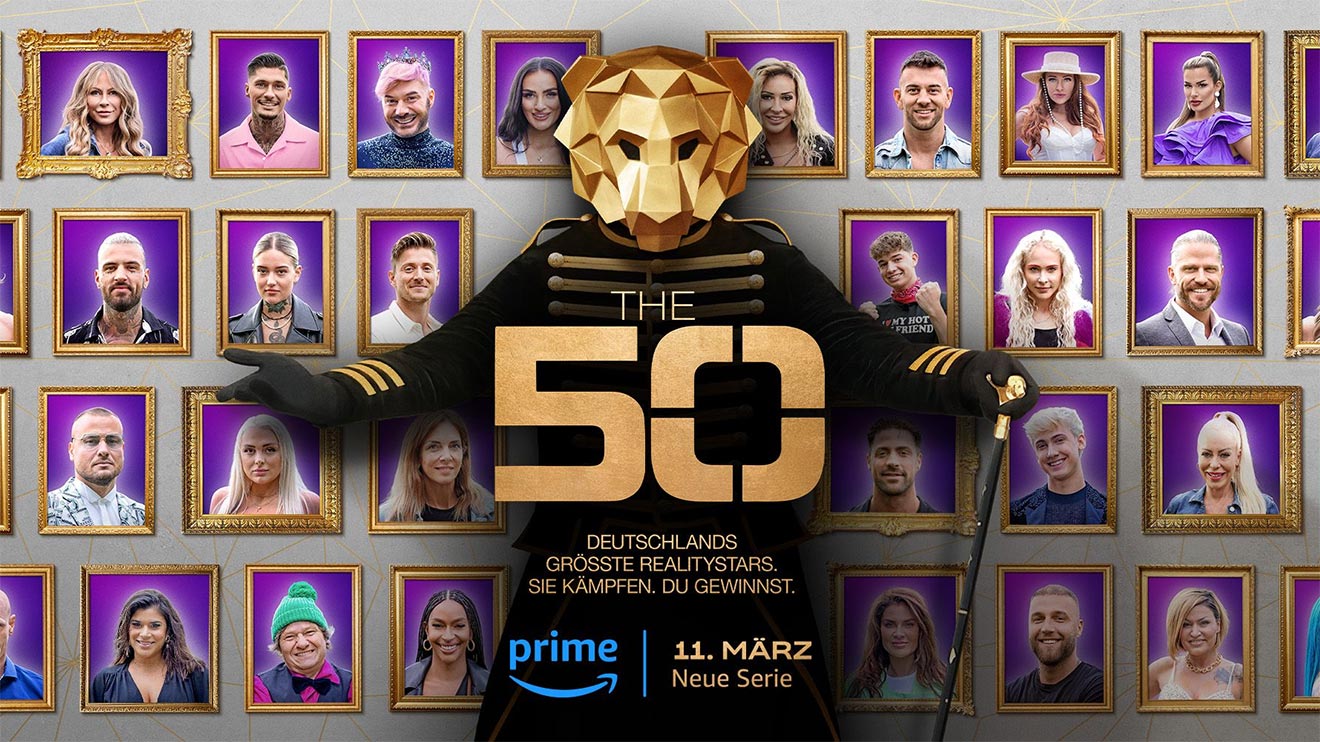The 50: Teilnehmer:innen der Reality-TV-Show bei Prime Video