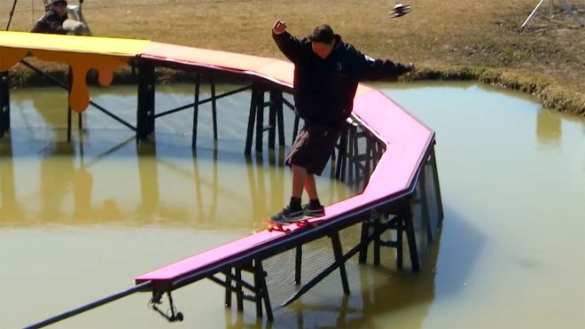 „KASSO“ ist wie „Takeshi’s Castle“, aber mit Skateboards!