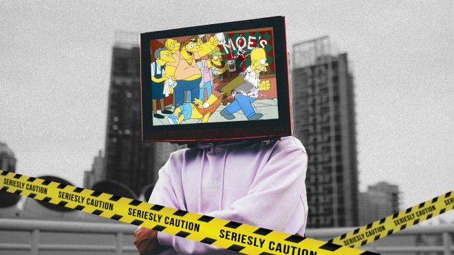 The Simpsons Charakter Larry tot