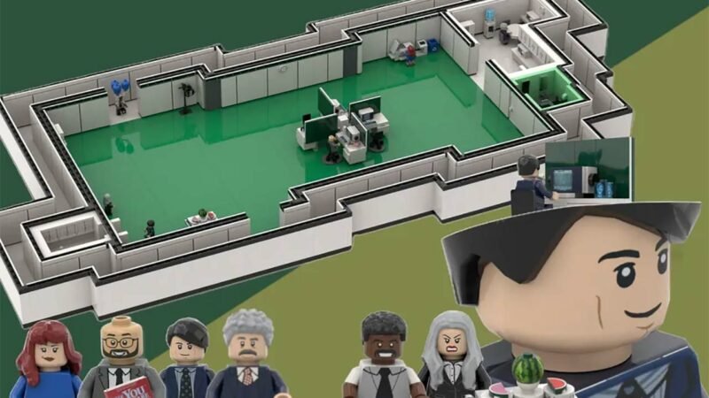 „Severance“-Büro als LEGO-Set