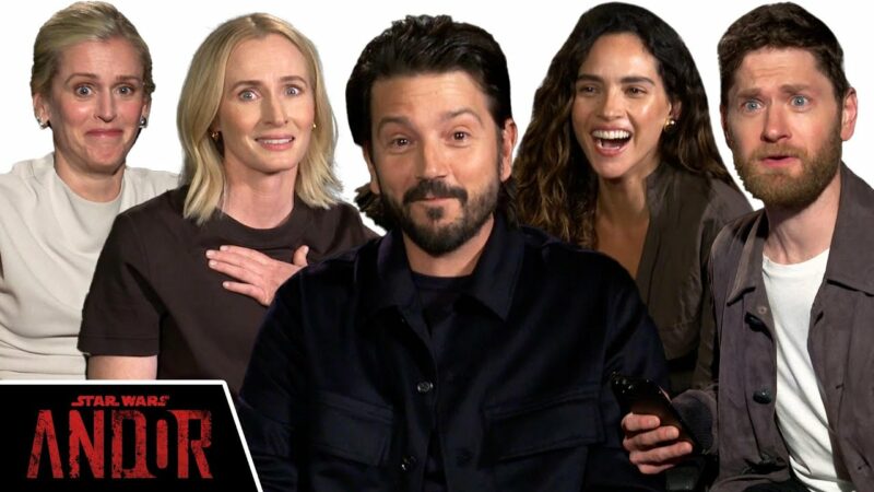 „Andor“-Cast spielt ein Star Wars Trivia Quiz