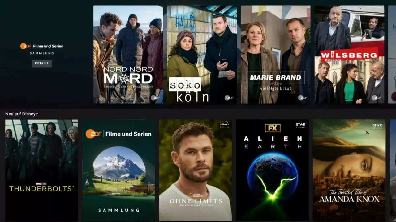 Disney+ integriert ZDF-Serien in den Streamingdienst