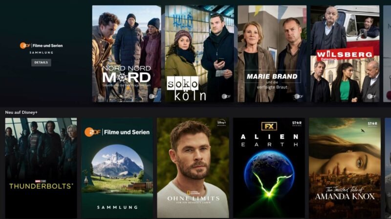 Disney+ integriert ZDF-Serien in den Streamingdienst