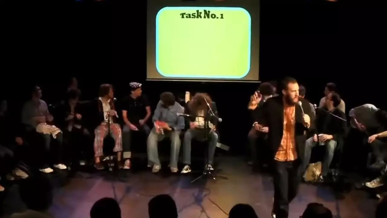 1. „Taskmaster“-Show beim Edinburgh Festival Fringe 2010