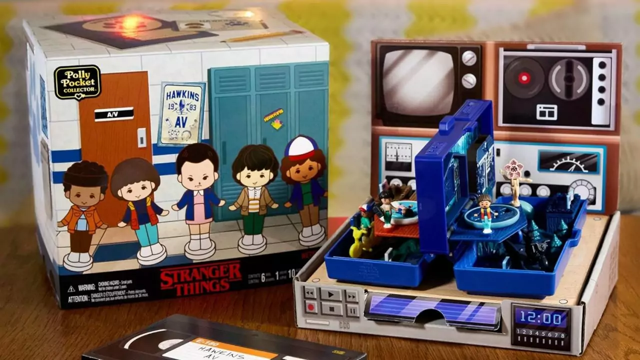 Polly Pocket Spielset zu „Stranger Things“