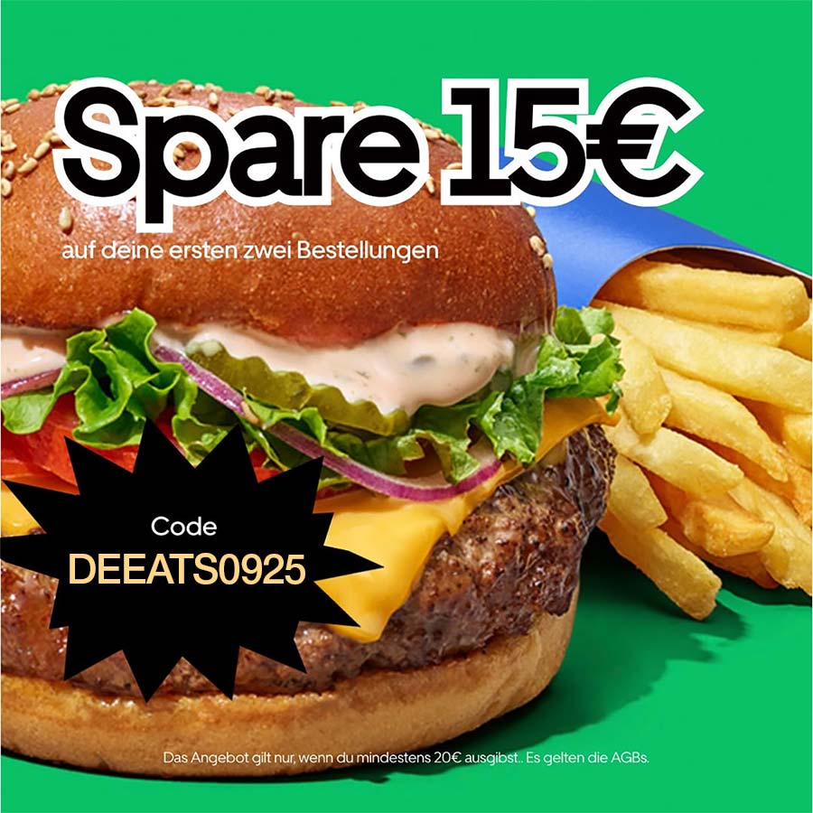 2x15€ bei UberEats sparen