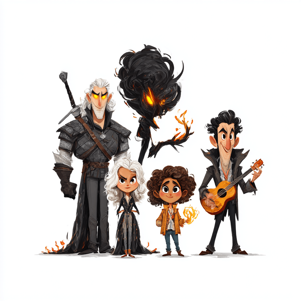 sAWEntskalender 2025 - Tür 18 NdB_Photography_A_humorous_exaggerated_caricature_lineup_insp_c0e3b0c9-4dab-4388-9ec8-b991f3c6e7a9_0