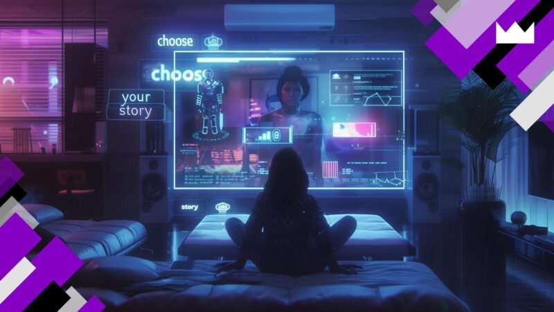 Netflix testet interaktive KI-Serie: Zuschauer sollen Handlung live steuern Netflix testet interaktive KI Serie Handlung live steuern 04