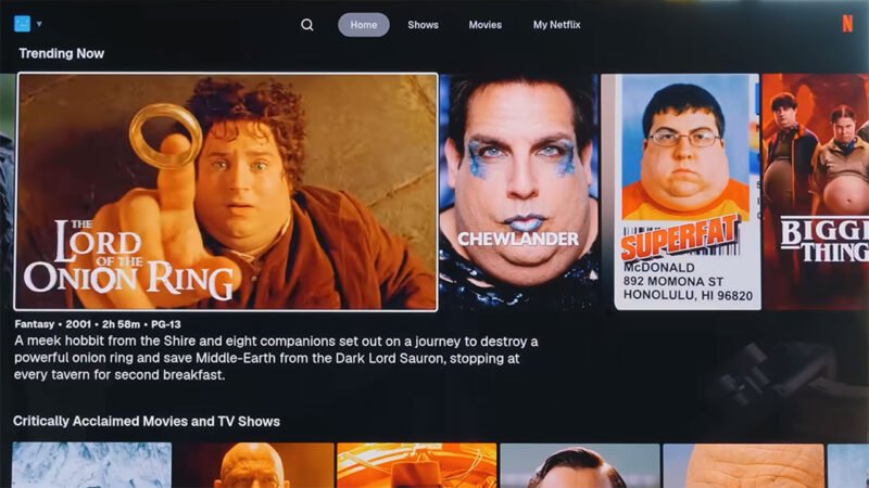 Freunde mit einem Fake-Netflix reinlegen
